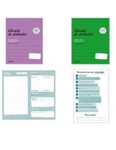 LIBRETA DE DICTADOS PARA ALUMNOS DE EDUCACIÓN PRIMARIA 80 PAGINAS