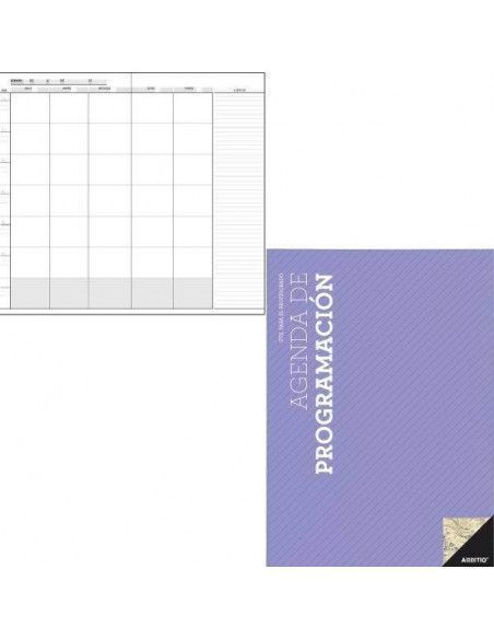 AGENDA DE PROGRAMACION PARA PROFESORES A4