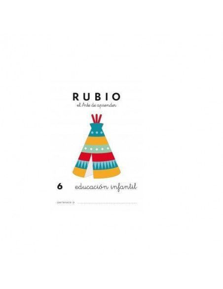 Cuaderno Rubio educación infantil 3 a 5 años divertido