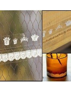 CINTA ADHESIVA TRANSPARENTE 15X20MM PARA DECORACIONES 2 UNIDS