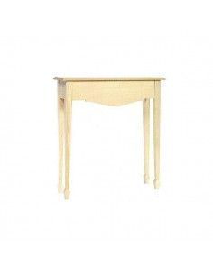 mesa de madera 75x23x82 cm Dayka sin decorar