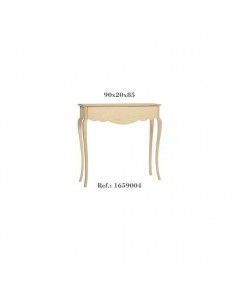 Mesita de madera 90x20x85 cm Dayka para decorar