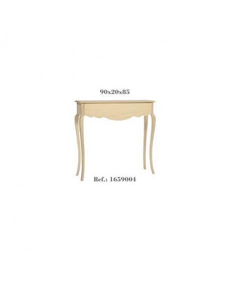 Mesita de madera 90x20x85 cm Dayka para decorar