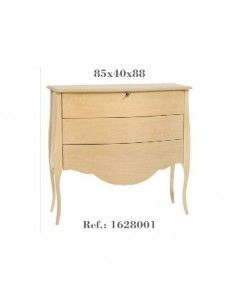 cómoda con cajones de madera Dayka modelo Sofía