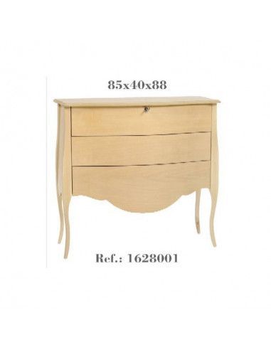 cómoda con cajones de madera Dayka modelo Sofía