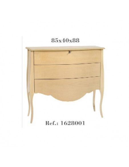 cómoda con cajones de madera Dayka modelo Sofía