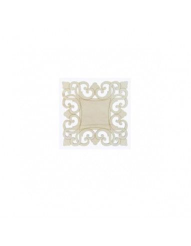 Espejo cuadrado 85x85 cm Dayka con marco DM decorativo