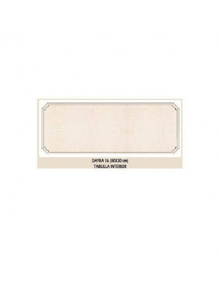 Tablilla interior de madera Dayka 80x30 cm para manualidades