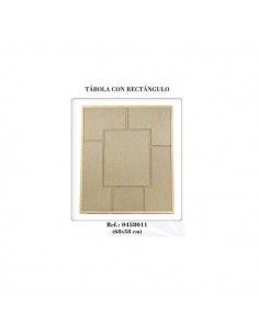 Tábola rectangular de DM Dayka 68x58 cm para manualidades