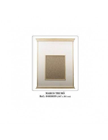 Marco Trumó de Madera 107x84 cm Dayka para decoración