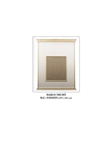 Marco Trumó de Madera 107x84 cm Dayka para decoración