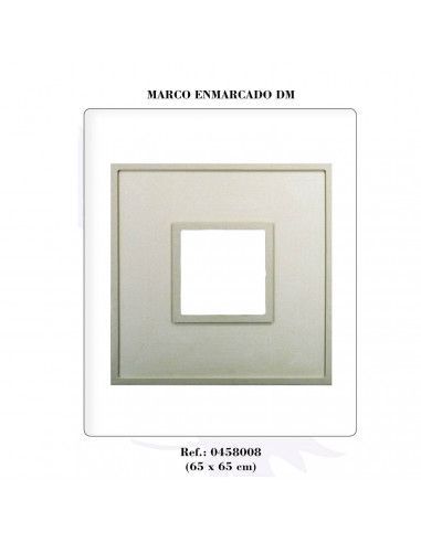 marco enmarcado 65x65 cm dayka para manualidades