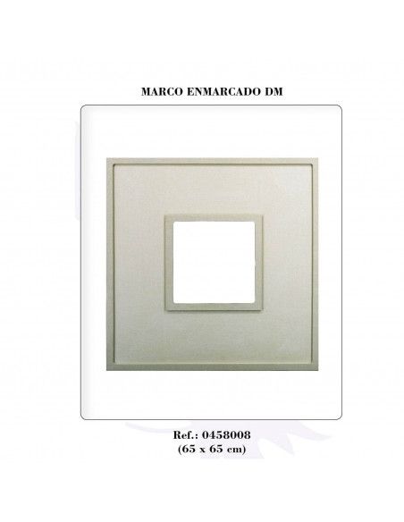 marco enmarcado 65x65 cm dayka para manualidades