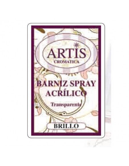 Barniz de spray con brillo Artis Cromática para madera y manualidades