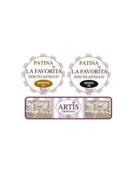 Pátina La Favorita marrón Dayka efecto envejecido 50ml