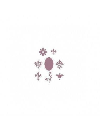 Plantilla stencil V-128 Dayka 15x21 cm para manualidades
