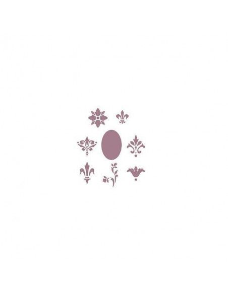 Plantilla stencil V-128 Dayka 15x21 cm para manualidades