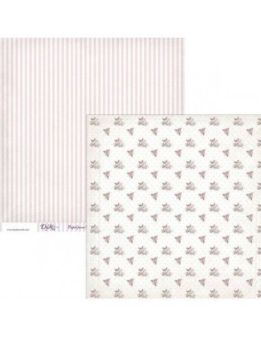 Papel para scrapbooking SCP-019 Dayka 30x30 cm doble cara