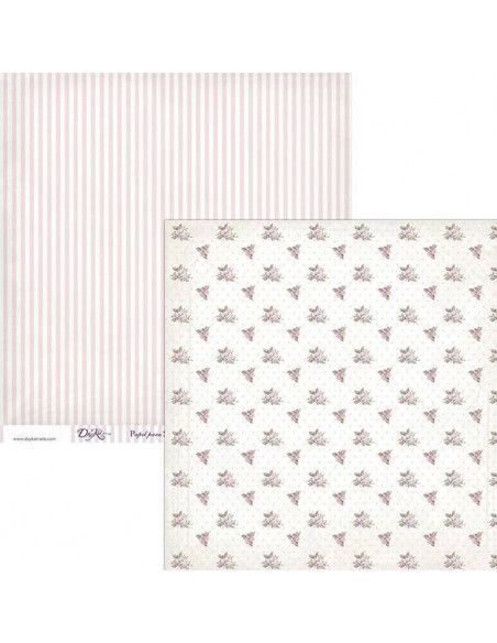 Papel para scrapbooking SCP-019 Dayka 30x30 cm doble cara