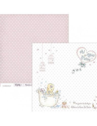 Lámina scrapbooking SCP-020 Dayka 30x30 cm doble cara