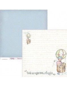 Lámina para manualidades SCP-025 Dayka 30x30 cm doble cara
