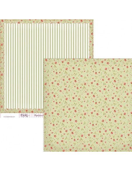 Hoja scrapbooking SCP-026 Dayka 30x30 cm doble cara