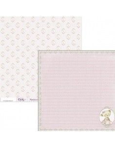 Lámina scrapbooking SCP-027 Dayka 30x30 cm doble cara