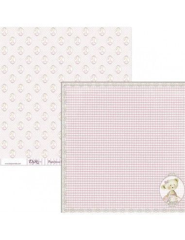 Lámina scrapbooking SCP-027 Dayka 30x30 cm doble cara