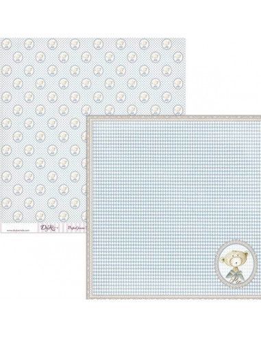 Lámina scrapbooking SCP-028 Dayka 30x30 cm papel doble cara