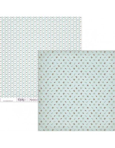 Papel scrapbooking SCP-029 Dayka 30x30 cm doble cara manualidades