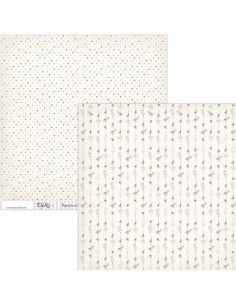 Hoja para scrap SCP-030 Dayka 30x30 cm estampado doble cara
