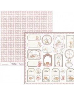 Papel scrapbooking SCP-033 Dayka 30x30 cm doble cara
