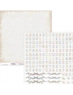 Papel scrapbooking SCP-037 Dayka 30x30 cm doble cara