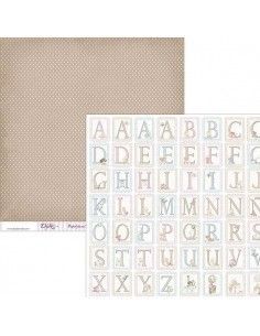 Hoja scrapbooking SCP-038 Dayka 30x30 cm doble cara