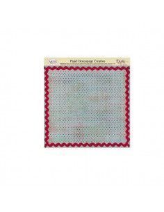 Lámina decoupage Dayka 0813351 diseño decorativo 32x31 cm