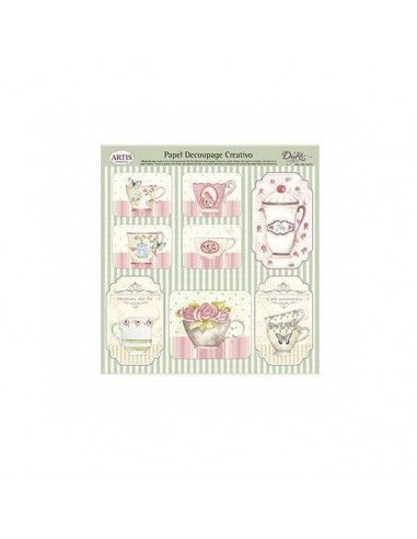 Papel para decoupage modelo 0813370 Dayka 32x31 cm manualidades