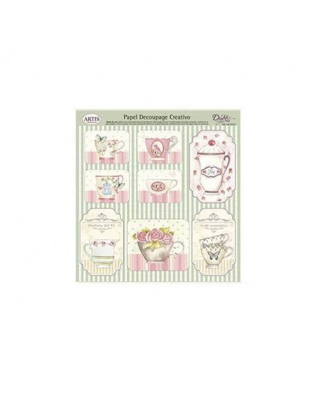 Papel para decoupage modelo 0813370 Dayka 32x31 cm manualidades