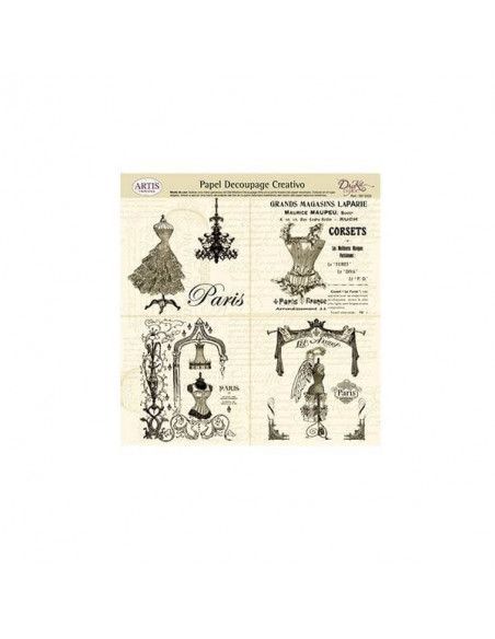 Papel para decoupage Dayka modelo 0813332 para manualidades