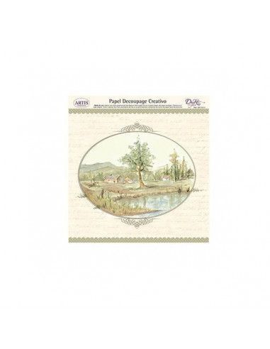 Hoja para decoupage Dayka 0813373 papel decorativo 32x31 cm
