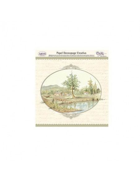 Hoja para decoupage Dayka 0813373 papel decorativo 32x31 cm