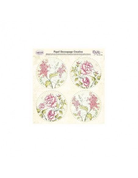 Papel para decoupage Dayka modelo 0813380 tamaño 32x31 cm