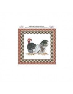 Lámina para decoupage Dayka modelo 0813378 de 32x31 cm