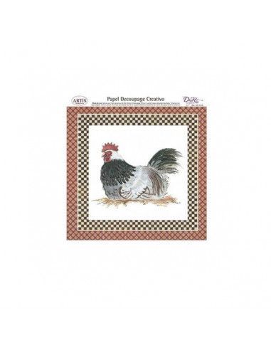 Lámina para decoupage Dayka modelo 0813378 de 32x31 cm
