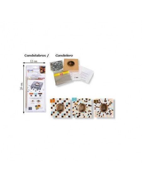 KIT DE INICIACION PARA MOSAICOS DE TESELAS PARA VELA
