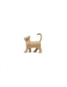 Gato de paseo mediano Dayka de cartón 21 cm para manualidades