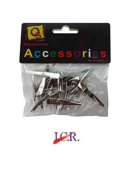 PINZA CURVADA DE PELO PARA DECORAR 3,5 CM