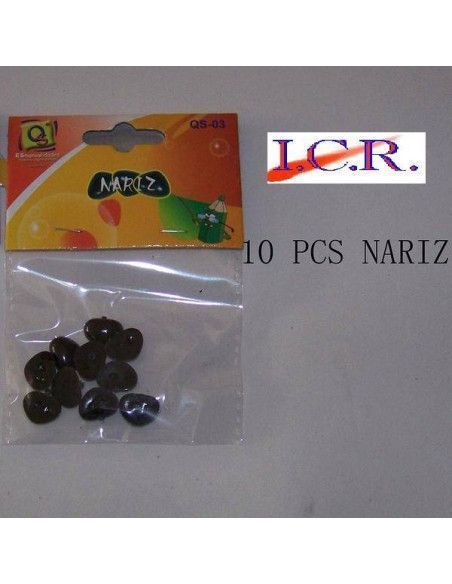 NARIZ PARA MANUALIDADES DE COLOR NEGRO