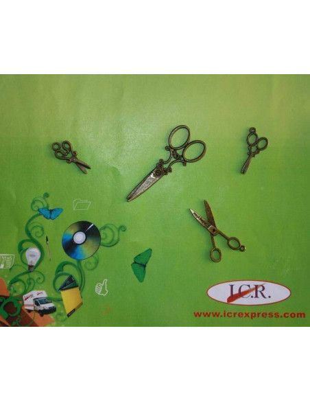 TIJERAS METALICAS ANTIGUAS PARA DECORACIONES