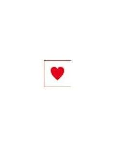 TALADRADORA DE TENAZA PARA PAPEL Y GOMA EVA CON FORMAS DE CORAZON 1/4" 2