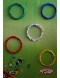 PULSERAS DE COLORES DE ALAMBRE EN BOLSAS DE DE 5 PULSERAS SURTIDAS